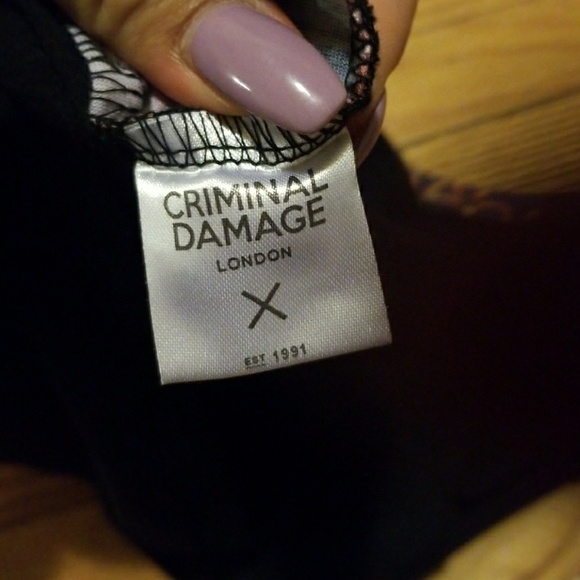 Criminal Damage floral tee - Picture 6 of 6